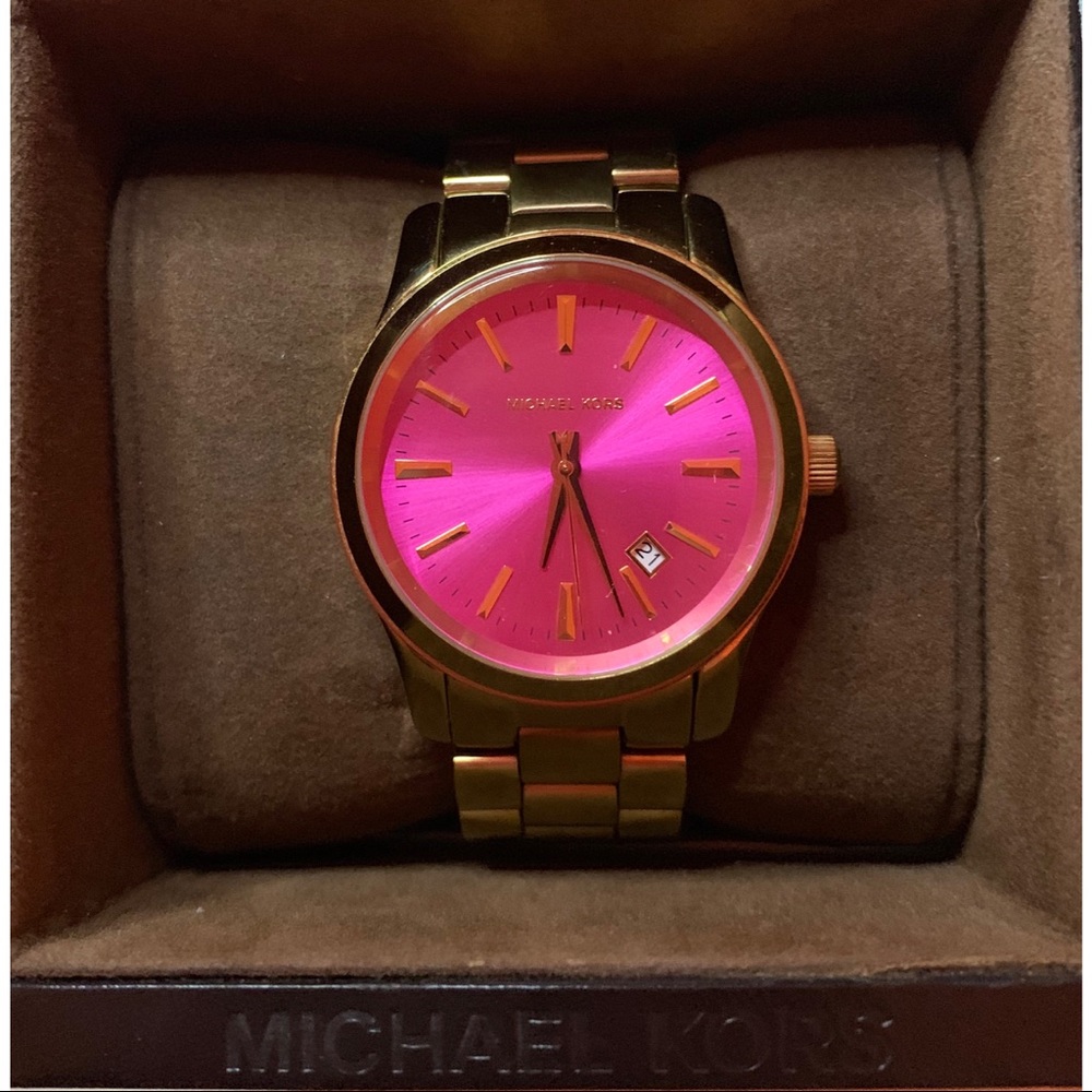 Michael Kors Pink Face Watch